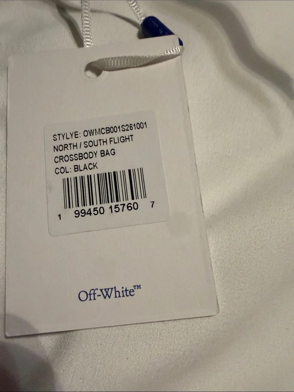 NWT Off-White Diagonals Logo-Print Shoulder Crossbody Bag w/ Dustbag - 100% Auth